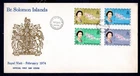 British Solomon Islands - 1974 Royal Visit First Day Cover