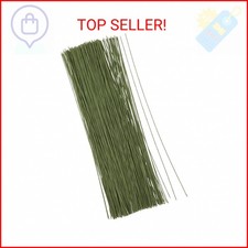 Juvale 300 Pieces Green 18 Gauge Wire for DIY Crafts, Artificial Flower Arrangem