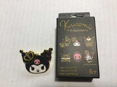 Loungefly Sanrio Kuromi 20th Anniversary  Open Blind Box Pin KUROMI Crown New