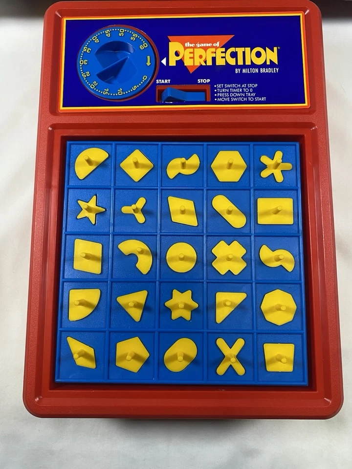 Game of Perfection Milton Bradley 1990 Complete Works Box No Instructions - Image 2 of 4