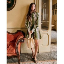 Sézane Caprice Floral Print Dress Sz 36