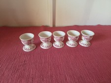 5xEierbecher Villeroy&Boch Valeria Rot