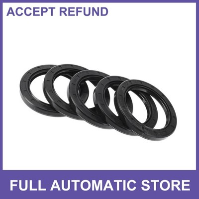 Oil Seal Seal Ring Rotary Shaft Seal Nitrile Rubber 55x75x8mm 5 Pcs