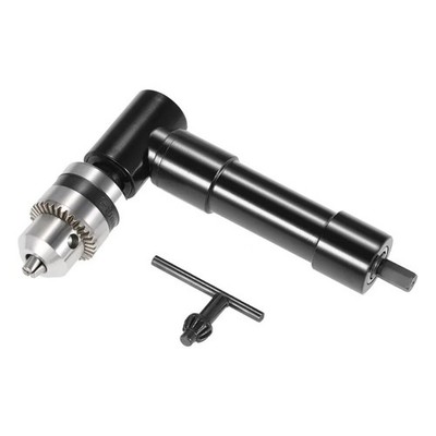 90 Degree Right Angle Electric Drill Corner 8mm Hex Shank Turning Device Bend