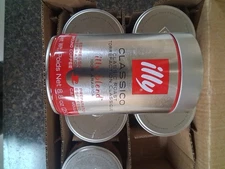 Illy Classico Medium Roast Ground Coffee Espresso, 8.8oz, 6-Pack