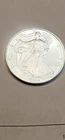 2004 U.S. AMERICAN SILVER EAGLE DOLLAR - 1 OZ.  FINE SILVER - GEM BU!