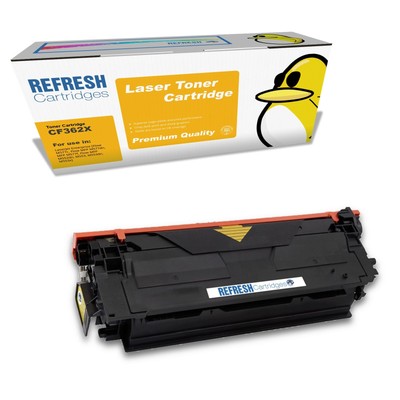 Refresh Patronen Ersatz Gelb CF362X Toner kompatibel mit HP Druckern