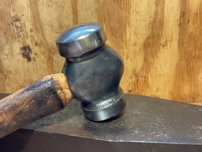 CLEAN Blacksmith/Anvil/Forge Farrier Rounding Hammer VG! CHAMPION?