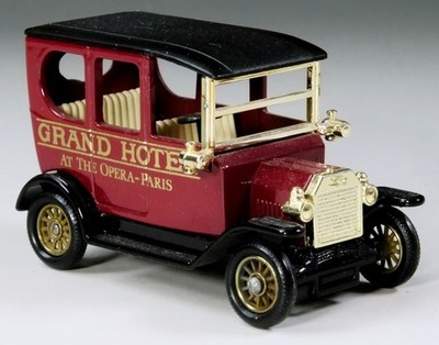 Rarität: Lledo Days Gone Promotional Model ''Grand Hotel'' Ford T Opera Paris 1920