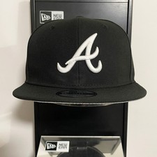MLB - Atlanta Braves 9FIFTY Adjustable Snap-Back New Era Cap - Black
