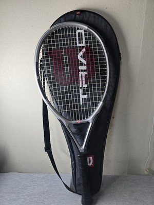 Wilson Triad 3 Tennis Racquet 4 1/2 Grip with case