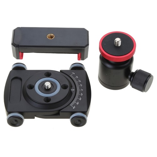 Table Top Dolly Car Roller Desktop Video Rail Track Slider for DSLR Rig Film Cam - Bild 5 von 8