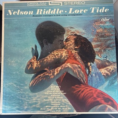 Nelson Riddle* Love Tide 12  Vinyl LP 1961 Capitol Records VG+ - EX