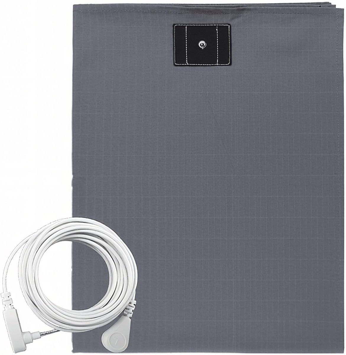 Grounding Sheets Twin Size for Better Sleep - Premium Cotton + Silver Fiber  E