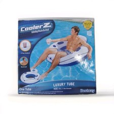 Bestway CoolerZ 47" Luxury Tube Swimming Pool Lake Tube Float NEW