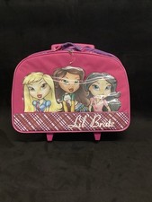 Lil Bratz Rolling Bag Suitcase Luggage Backpack Doll Carrying Case Rare EUC