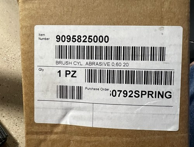 #ad #ad Nilfisk Advance 9095825000 Abrasive 0.60 Cylindrical Scrub Brushes. Pack of 2 $625.00