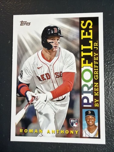 2026 Topps Series 1 - Roman Anthony #TP-23 Profiles (RC)