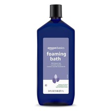 Amazon Basics Lavender Scented Foaming Bath with Essential Oil, 34 Fluid...