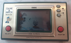 Nintendo Game & Watch Popeye PP-23 1981 Wide Screen - Great Condition!