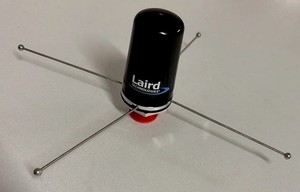 Laird K14437V1 Antenna 4-Arm Omni Directional RF w/ Mount Cable