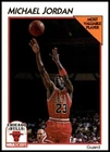 1991-92 Hoops McDonald's Michael Jordan #5 Chicago Bulls Basketball Card