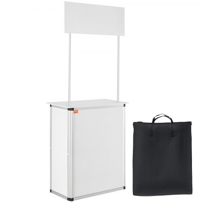 HOT/ Promotion Counter Table,Portable Tradeshow Podium Table,30.91''x14.96''x71.4