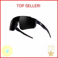 SEKKAF Kids Sunglasses Youth Baseball Sunglasses for Boys Girls Softball Sports