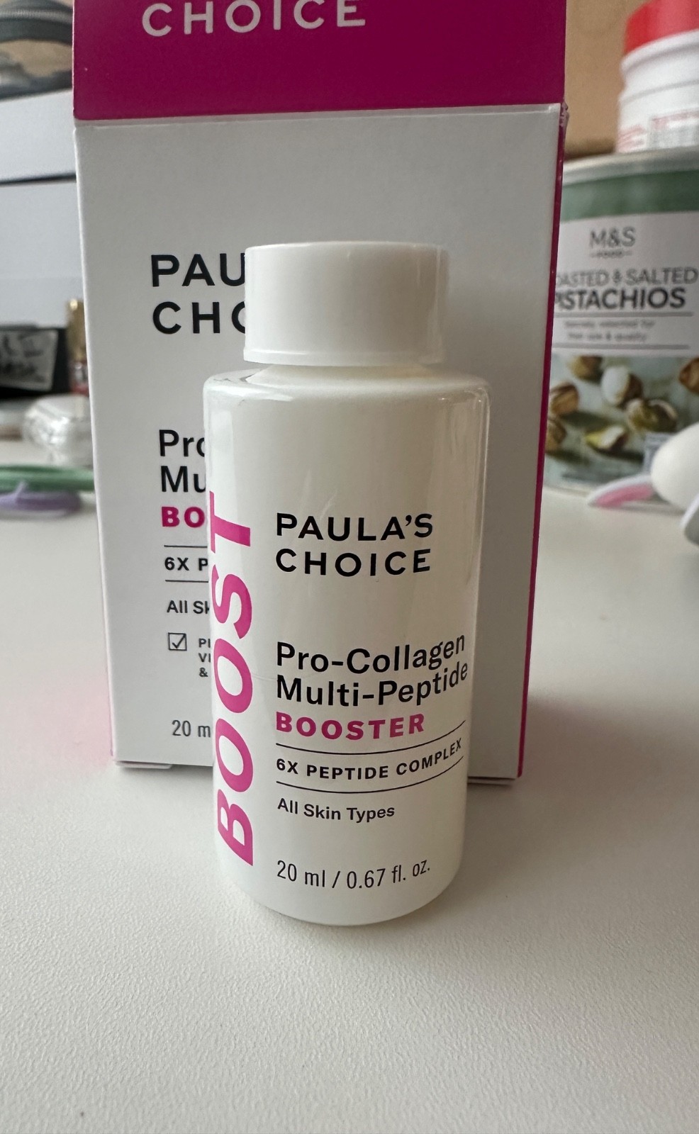 Paula’s Choice Pro-Collagen Multi-Peptide Booster 20ml Plumps & Firms RRP £58
