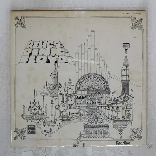 PINK FLOYD RELICS ODEON OP80261 Japan VINYL LP