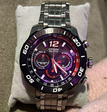 Citizen Eco-Drive Chronograph 45mm 100m Tachy...