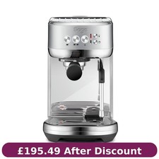 Sage The Bambino Plus Espresso Coffee Machine SES500BSS Brushed Stainless Steel#