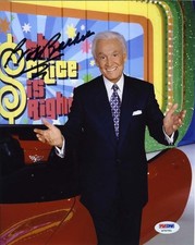Bob Barker Price is Right Autographed Signed 8x10 Photo Certified PSA/DNA COA