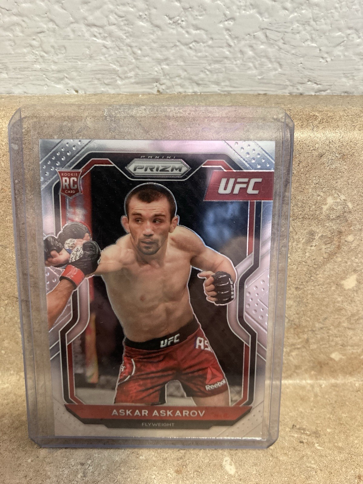 Askar Askarov 2021 Panini Prizm UFC #8 Rookie RC 🇷🇺