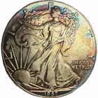 1987 American Silver Eagle 1 oz .999 Fine Silver Natural Tone with case