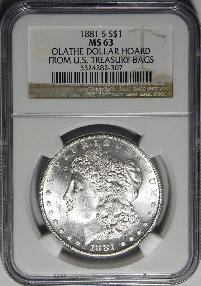MS 63 Graded 1881 Year Morgan US Dollars (1878-1921) for sale | eBay