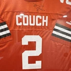 Tim Couch Autographed Cleveland Browns NFL Football Jersey #2 Signed