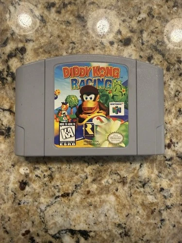 New ListingDiddy Kong Racing N64 Nintendo 64 Game, 1997, Authentic, Tested
