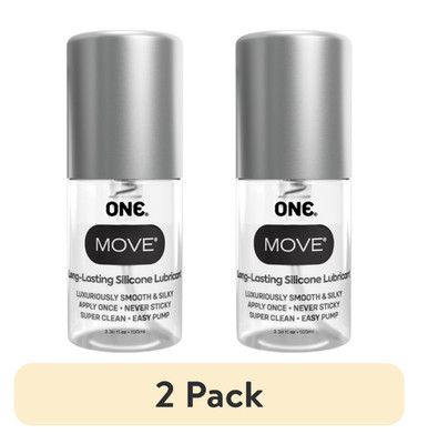 (2 pack) Silicone Personal Lubricant | Long-Lasting, Luxuriously Smooth | 3.38 o