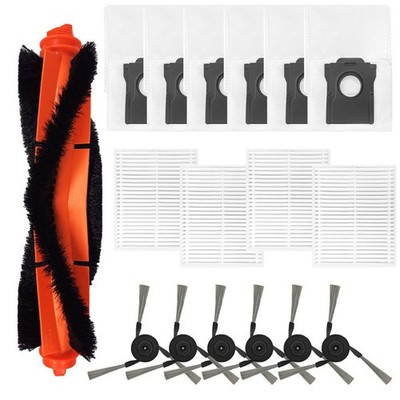 Replacement Dust Bag Filter and Brush Set for Dreame F21 F21 Plus Vacuum