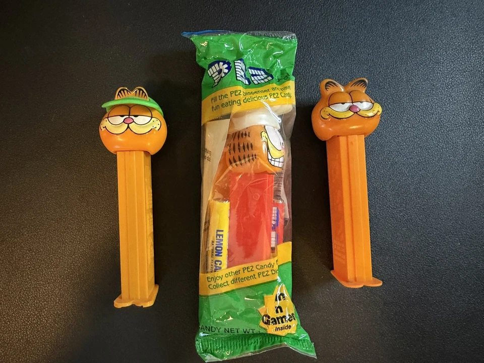 Lot Of 3 Garfield Pez Dispensers - Image 1 of 1