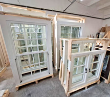 Timber Sash Windows – Bespoke / Handcrafted - Wooden Sash - Pre-Glazed & Painted