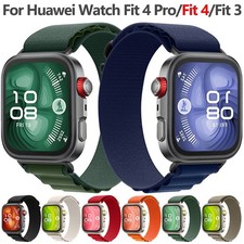 Rugged Nylon Sports Strap For Huawei Watch Fit 3 Fit 4 Fit 4 Pro Band Bracelet