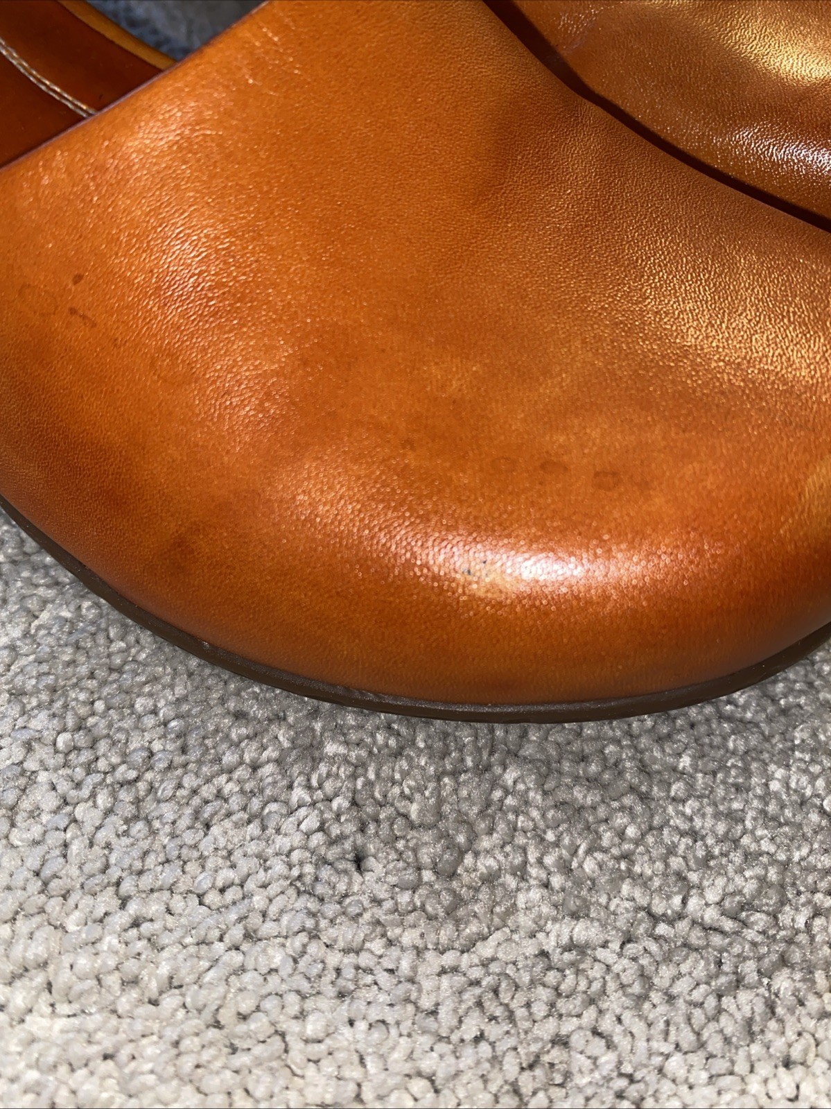 L'Artiste by Spring Step Gloss-Pansy Mary-Jane Camel  Women's Size 39 8.5 NWOT