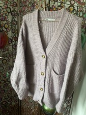 Grob Strickjacke Flieder In Gr. S