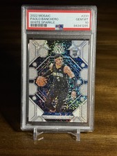 2022 Panini Mosaic - Paolo Banchero - RC No. 231 White Sparkle GEM MT PSA 10