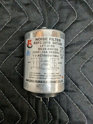 Samsung Washer Noise Filter DC29-00015G OEM Used Tested   WF42H5000AW/A2