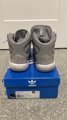Adidas Roundhouse Mid Gray Suede Men