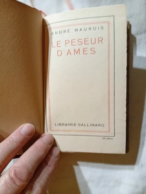 ANDRE MAUROIS LE PESEUR D AMES 1934 - Photo 1/4