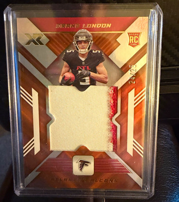 Panini 2022 XR Football Rookie XL Materials Drake London Falcons RXL-7 24/25